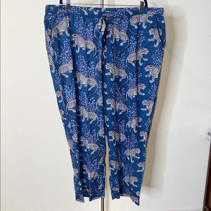 Printfresh Bagheera White Leopard Pajama Bottoms